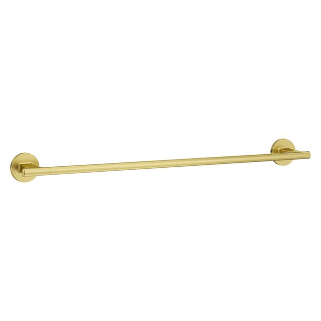 Pfister Fullerton Towel Bar 24-in with Hidden Screws - Brushed Gold