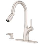 Pfister Ceylon Single-Handle Stainless Steel Kitchen Faucet with Pull Down Spray Head