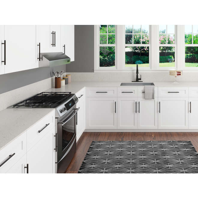 Pfister Classic Pull-Down Kitchen Faucet with 1 Handle 18.125-in - Matte Black