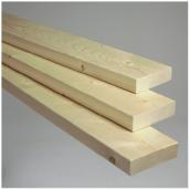SPF Framing Stud Lumber - Finger-Jointed - Kiln Dried - 92 1/4-in L x 6-in W x 2-in T