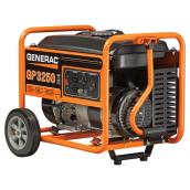 Génératrice portable Série GP Generac, 3250 W, 2 Prises