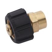 Pressure Washer Metric Adapter - Female Metric to 1/4