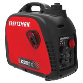 Génératrice à onduleur portative Craftsman, 1,2 gal, 2200W, 80cc