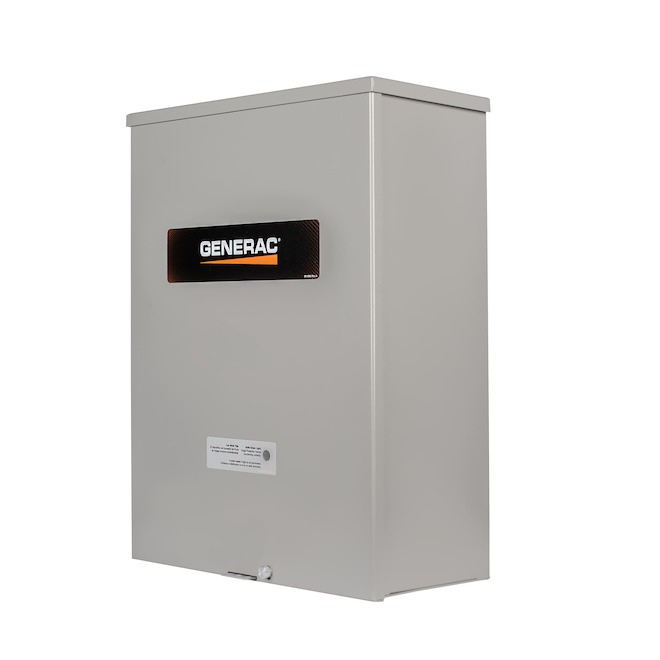 Commutateur de transfert Generac pour génératrices monophasées, 100 amp