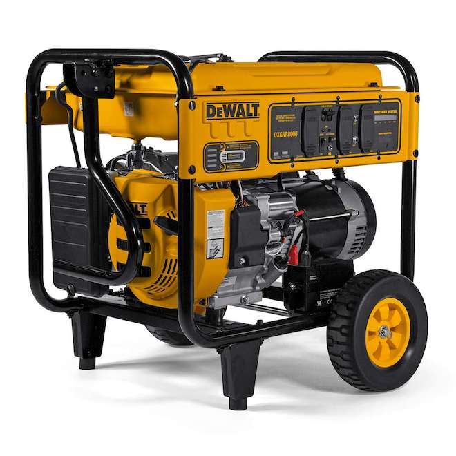 DEWALT Portable Gas Generator 8000W with 420 cc Engine and CO-Protect Technology