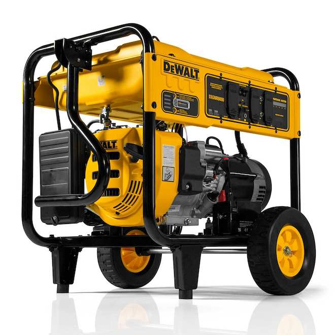 DEWALT Portable Gas Generator 8000W with 420 cc Engine and CO-Protect Technology