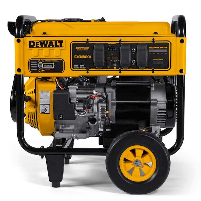 DEWALT Portable Gas Generator 8000W with 420 cc Engine and CO-Protect Technology