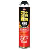 Great Stuff Pro Spray Foam for Gaps & Cracks - 24-oz - Gun Application - Expands To 3-in