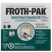 Froth-Pak GWP 200 Spray Foam Sealant - 2-Component Low Pressure Polyurethane