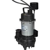 Pompe d'effluent submersible, 12 cv, 115 V