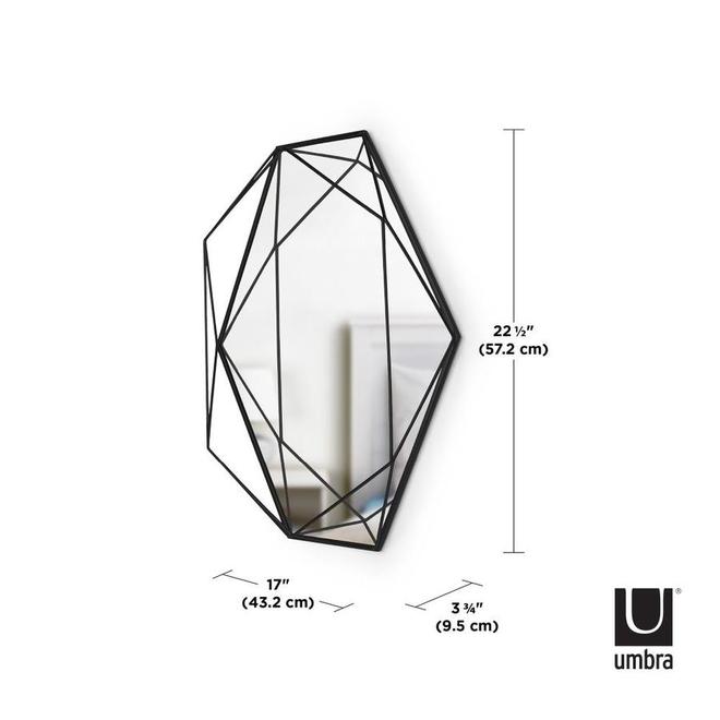 Umbra Prisma Black Picture Frame
