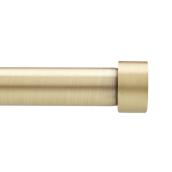 Umbra Cappa Metal Curtain Rod - Brass - 36 to 66-in