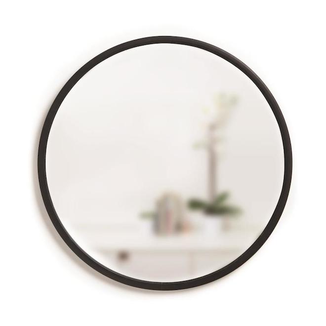 Umbra Hub Mirror 24 In. Black