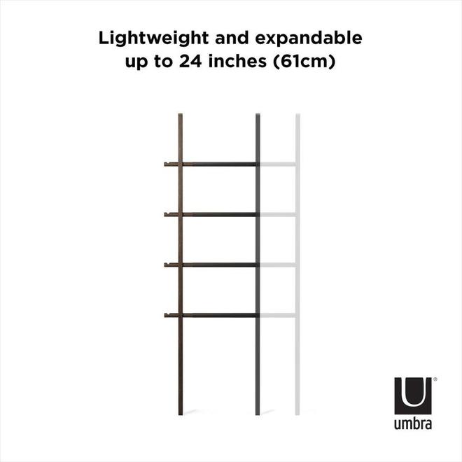 Umbra Hub Ladder Black/Walnut