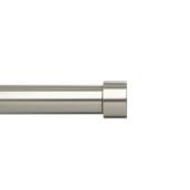 Umbra Cappa Curtain Rod in Nickel Steel - 120-180-in
