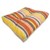 Seat Cushion for Patio Chair - Reversible - Red/Coral