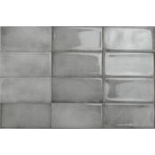 Iris Ceramica Be In Ceramic Tiles - 4-in x 8-in Grey - Pack of 32
