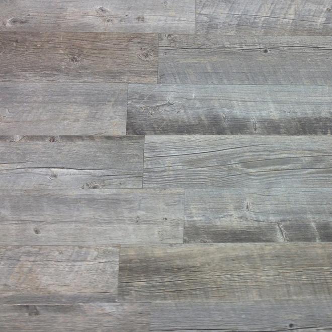 Style Selections Natural Timber 8-in x 48-in Ash Wood Aspect Porcelain Tiles - 4/box