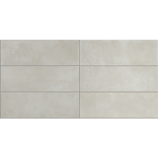 Iris Ceramica Be Like Ceramic Tiles - 24-in x 8-in - Matte Shell - 12-Pack