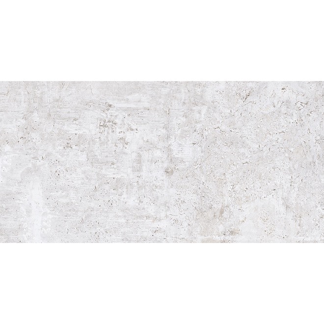 Style Selections Cornell Ivory Porcelain Tiles - 12-in x 24-in - 8 per Box