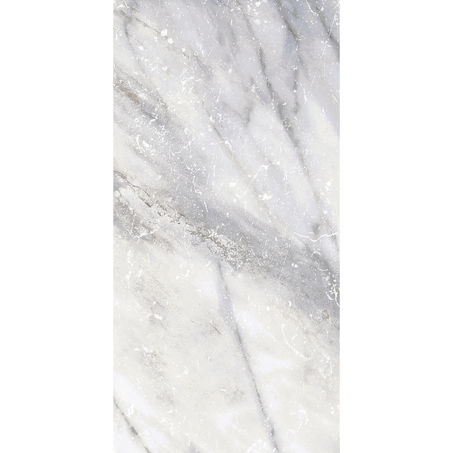 Style Selections Sovereign Stone 1 Pearl Porcelain Marble Floor and Wall Tile 6-in x 12-in