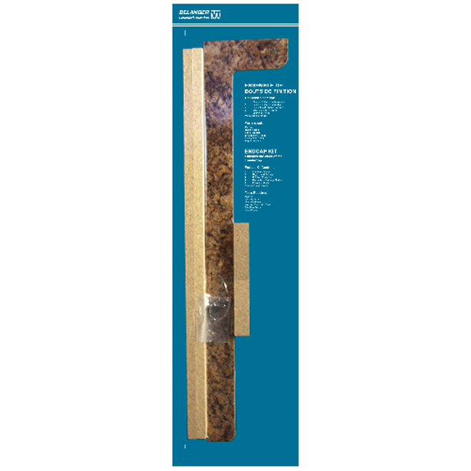 Belanger Laminates Jamocha Granite Laminate End Cap Kit Belanger Laminates Jamocha Granite Laminate End Cap Kit 2299299773446 Rona