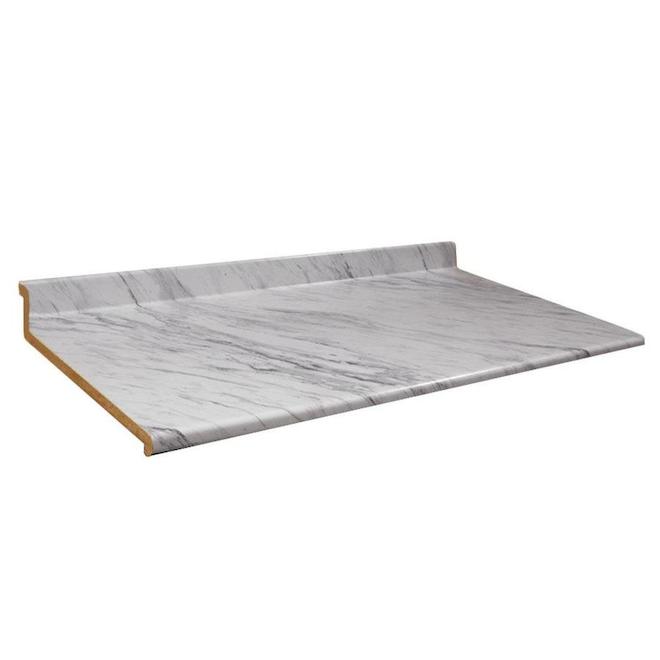 BELANGER LAMINATES VTI Fine Laminate Countertops Calcutta Marble 25.5