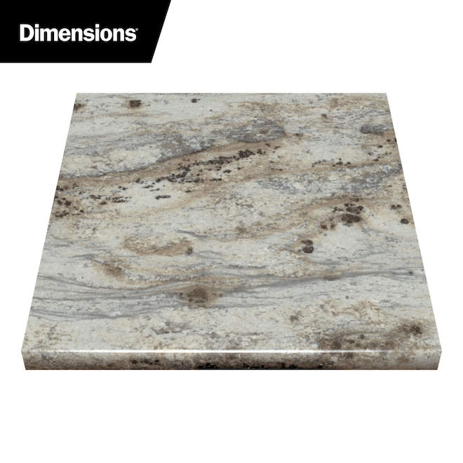 Laminate Countertop - 1.25'' x 25.5'' x 6' - Atlantis Granite