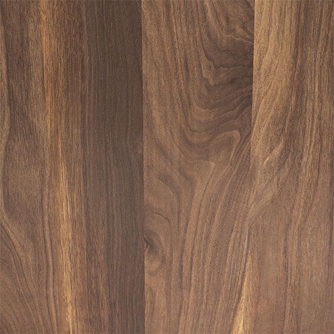 Belanger Laminates Wood Countertop - Stain Resistant - Natural Walnut Grain - 4-ft L x 25 1/2-in D x 1 1/4-in T