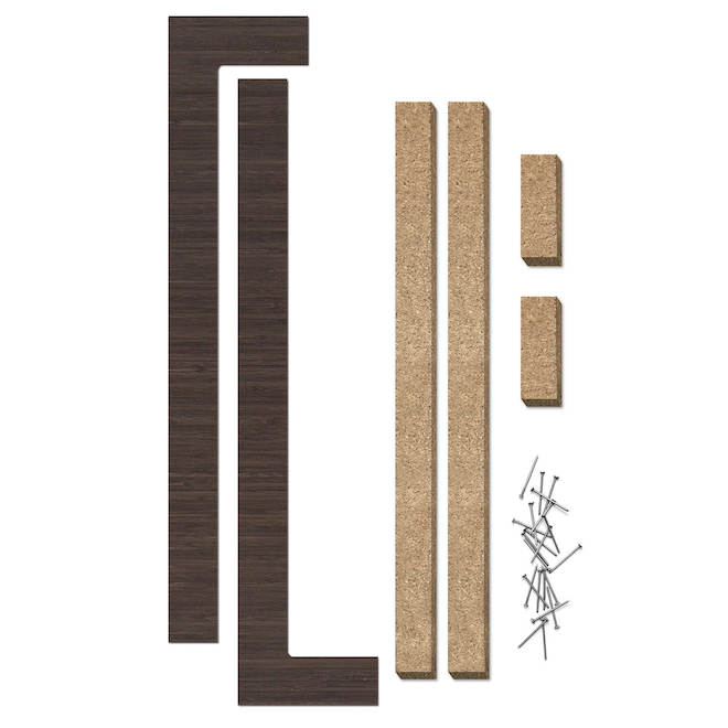 Belanger Laminates End Cap Kit - Brown Laminate