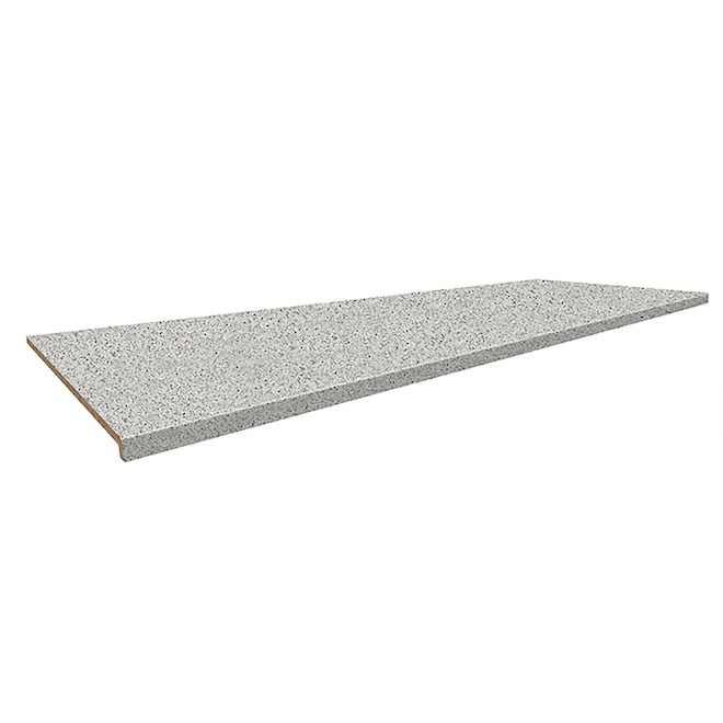 Comptoir de cuisine BL Dimensions de Bélanger Laminés en stratifié droit de 72 po, terrazzo