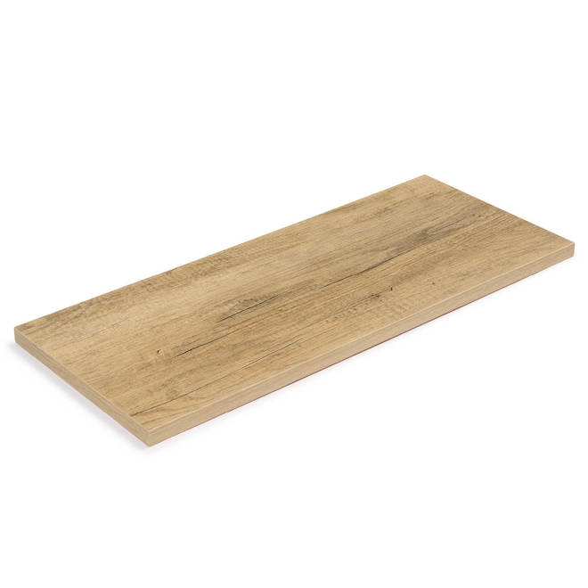 EnVivo Melamine Shelf 3/4 x 10 x 24-in - Beechwood