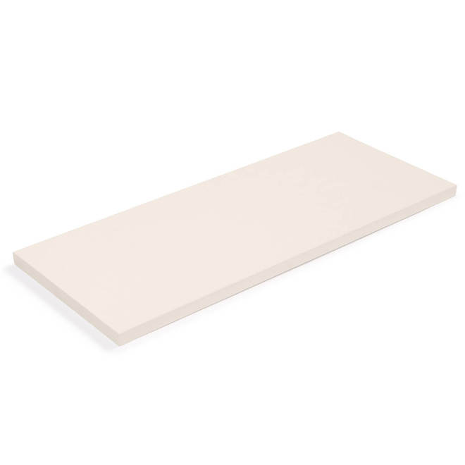 EnVivo Melamine Shelf 1 x 10 x 24-in - White Velvet