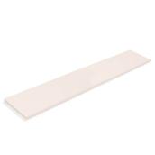 EnVivo Melamine Shelf 1 x 10 x 48-in - White Velvet