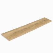 EnVivo Melamine Shelf 1 x 10 x 48-in - Beechwood