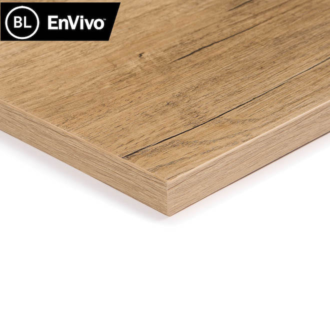 EnVivo Melamine Shelf 1 x 10 x 48-in - Beechwood