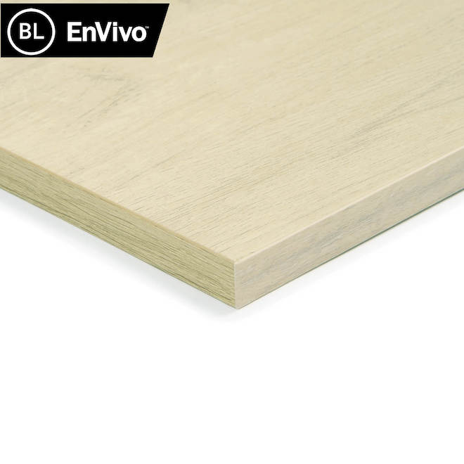 EnVivo Melamine Shelf 3/4 x 10 x 24-in - English Oak