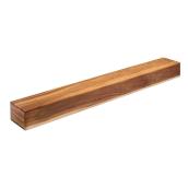 BL Centerpoint Floating Shelf in Acacia Wood for Mantels -  5 x 8 x 60-in