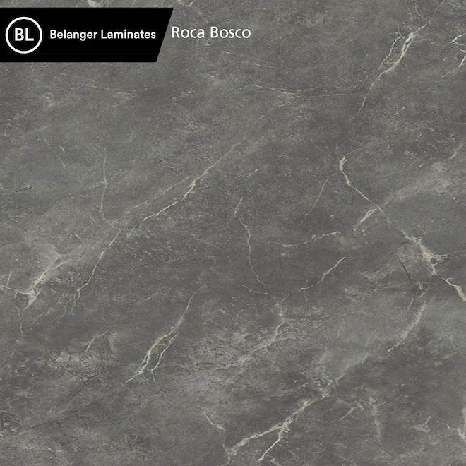 BL Dimensions Roca Bosco Universal End Cap Kit Laminated 28-in - Grey Marble