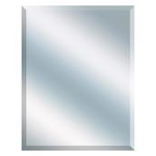Columbia 24-in x 30-in Contemporary Bevelled Mirror