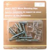 Columbia Heavy Duty Mirror Mounting Clips, Screws and Anchors