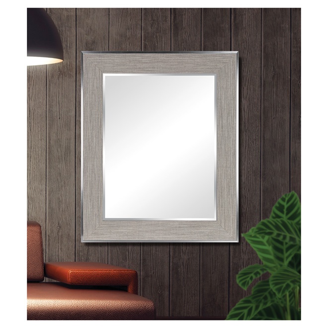 Framed Rectangle Wall Mirror - 27 1/2" x 33 1/2"