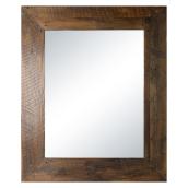 Columbia Frames Rustic Mirror - 33.5-in x 45-in - Natural Wood
