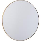 Plastic Round Mirror - 20" - Gold