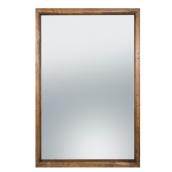 Columbia Farmhouse Mirror Tinted Wooden Frame - 30-in x 46-in
