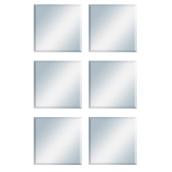 Columbia 6/Pack 12-in x 12-in Bevelled Mirror Tiles
