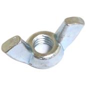 Reliable Fasteners Wing Nuts - 1/4-in Dia -20 TPI - Forged Steel - Zinc-Plated - 100 Per Pack
