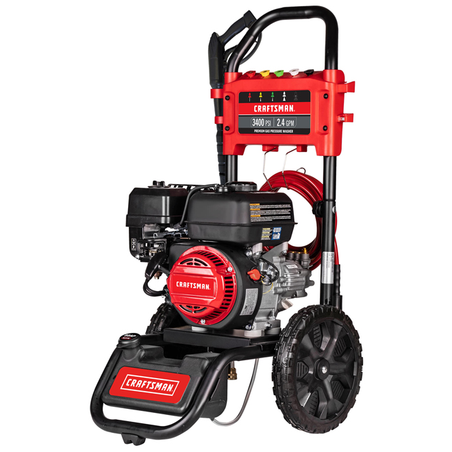 CRAFTSMAN 3400 PSI 2.4-gal/min 196-cm³ Cold Water Gas Pressure Washer