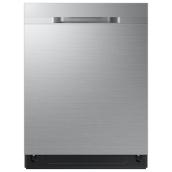 Samsung 24-in 48 dB Hidden Controls 3-Rack Built-In Dishwasher - Smudge-Free Stainless Steel