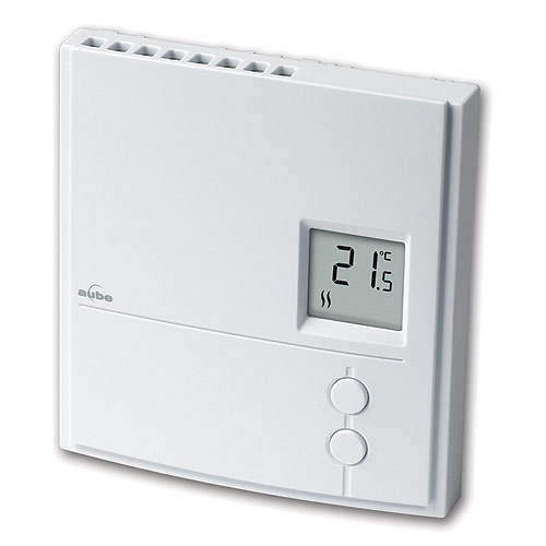 Aube 3000 W/240 V White Plastic Non-Programmable Electronic Thermostat  TH109PLUS/U
